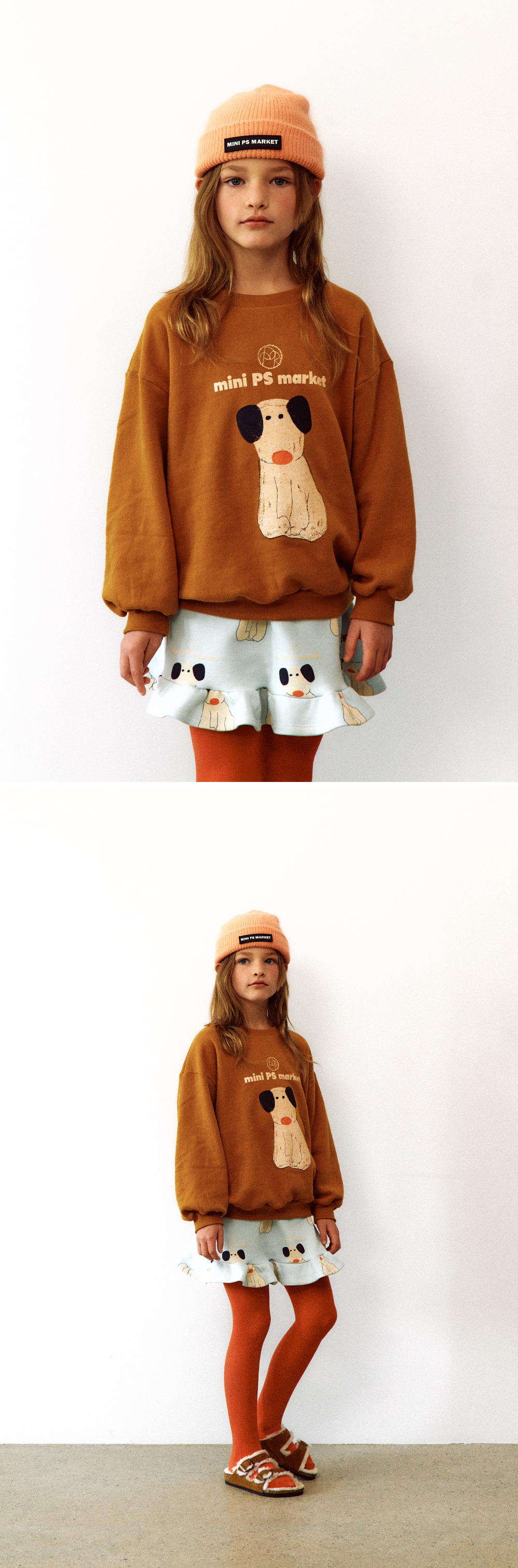 25'FW 퍼피 올오버 스커트(MINT)