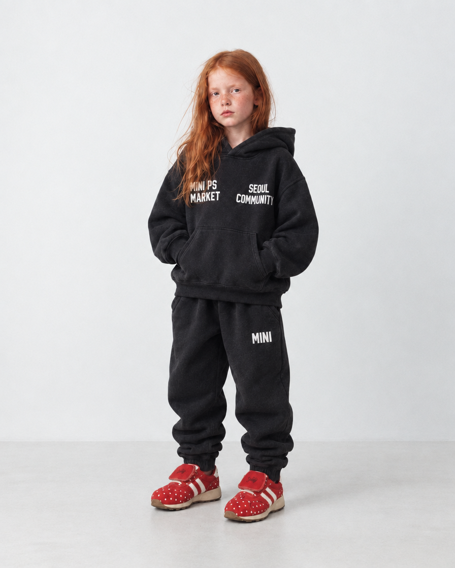 SEOUL CAPSULE 셋업(BLACK) - KIDS