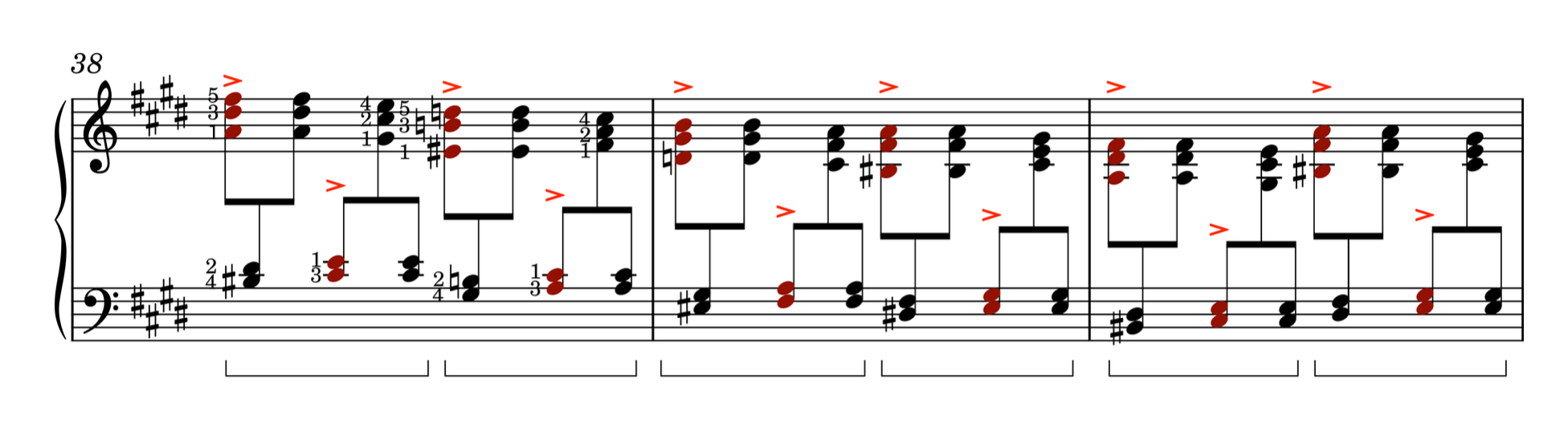 Rachmaninoff Prelude Op.3 No.2, Prelude in C-sharp Minor, The Bells of Moscow piano shee
