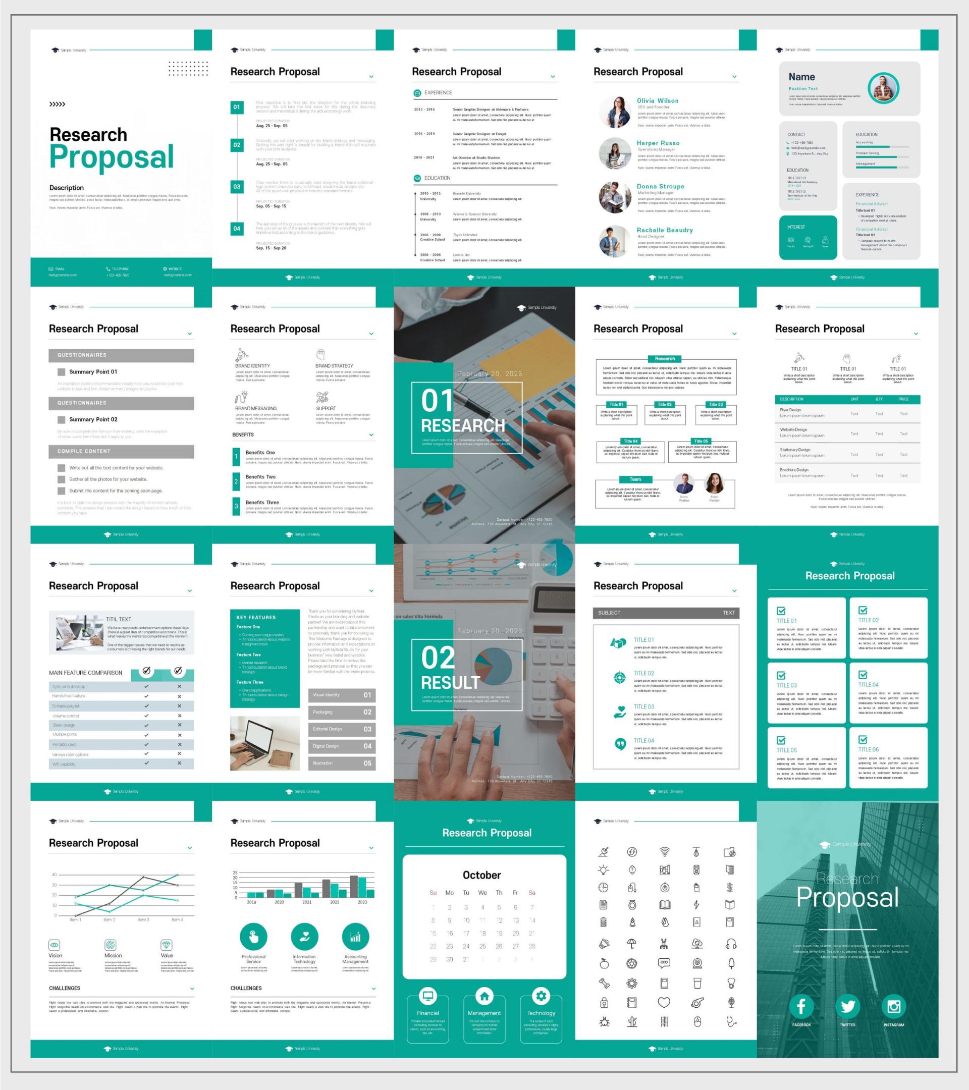 논문 발표 Ppt 템플릿 디자인 : Ppt 샘플