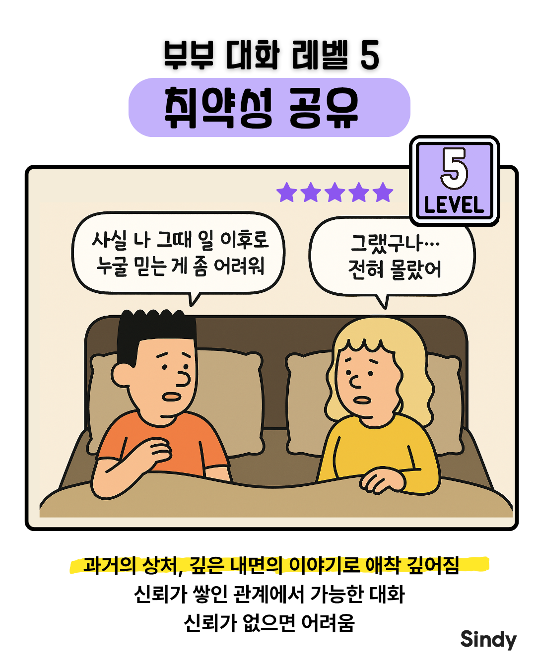 부부상담 대화 5. 취약성 공유 대화
