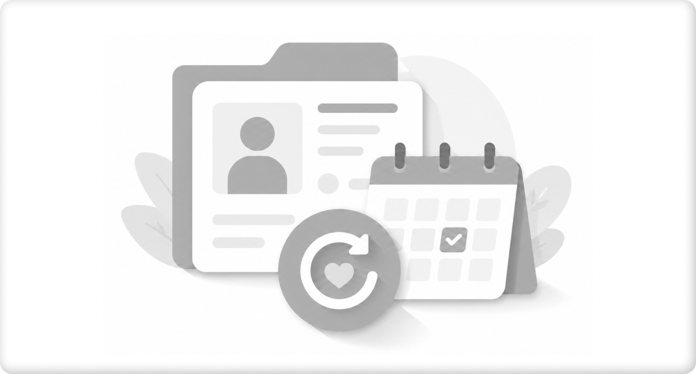 CRM 재내원 관리
