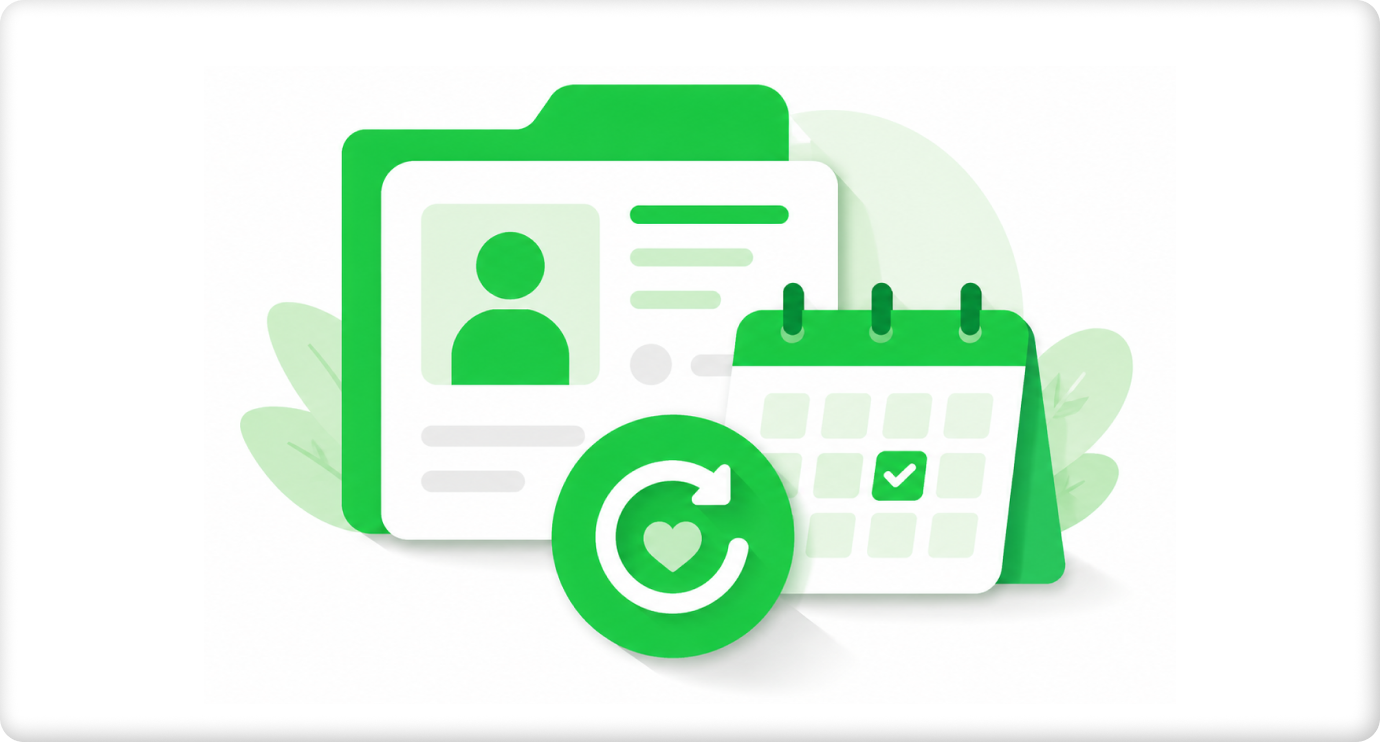 CRM 재내원 관리
