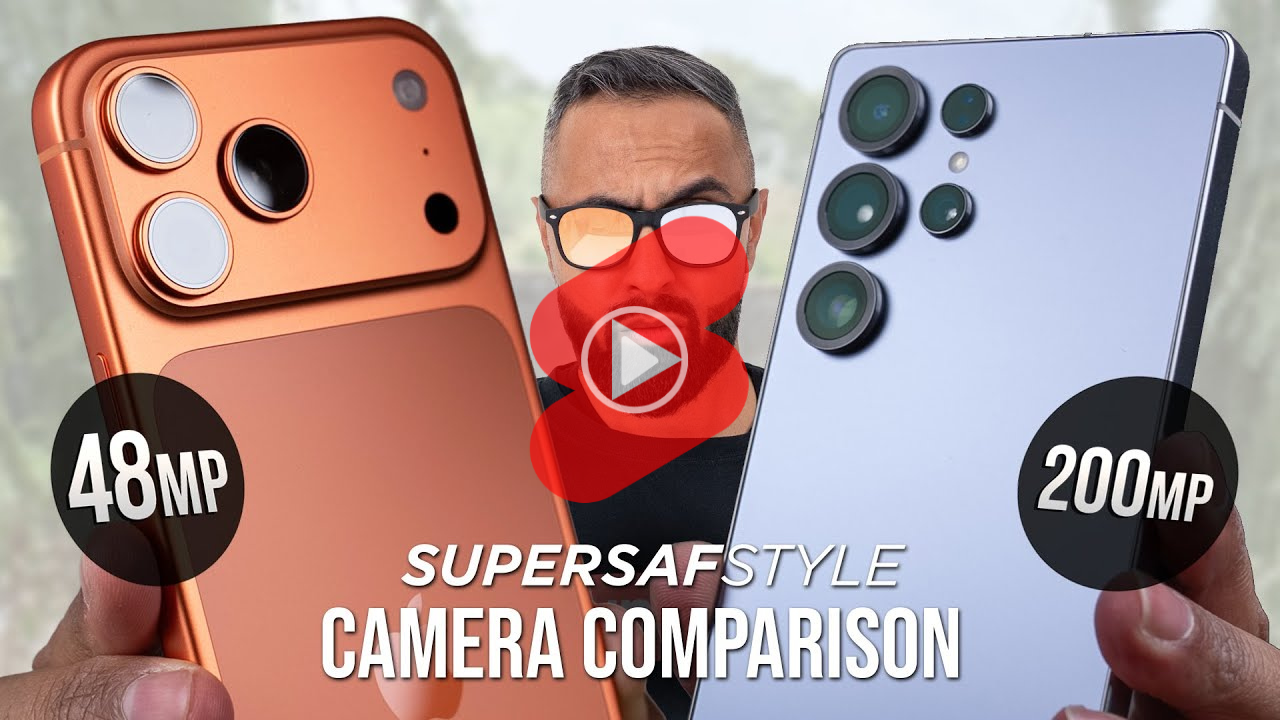 아이폰 17 프로와 갤럭시 S25 울트라 카메라 성능 비교 영상