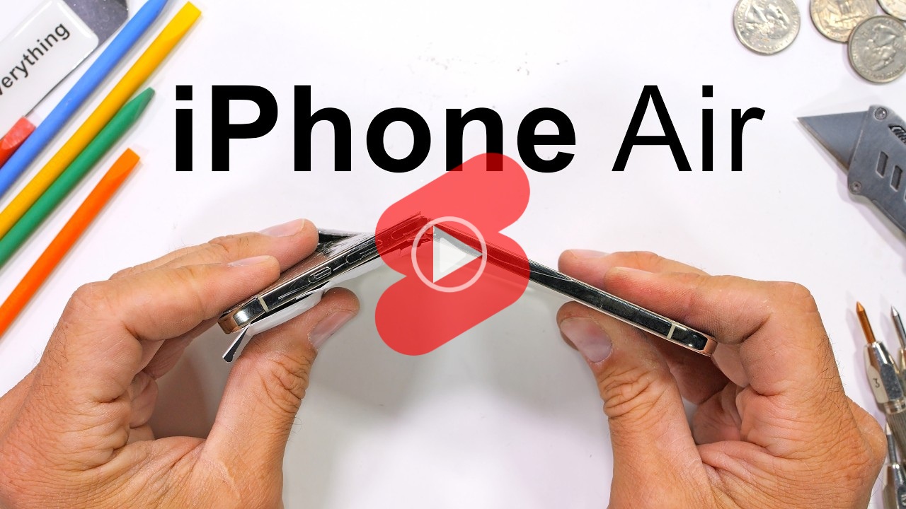 아이폰 17 에어 내구성 테스트 영상