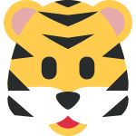 호랑이 얼굴 🐯