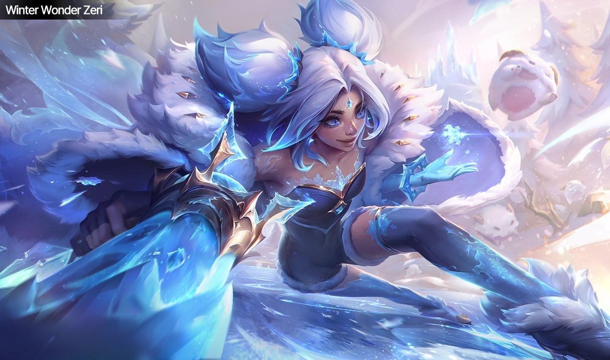 25.23 Patch Update 출시 스킨인 겨울 동화 제리 스킨 일러스트 25.23 Patch Update 출시 스킨인 겨울 동화 제리 스킨 일러스트