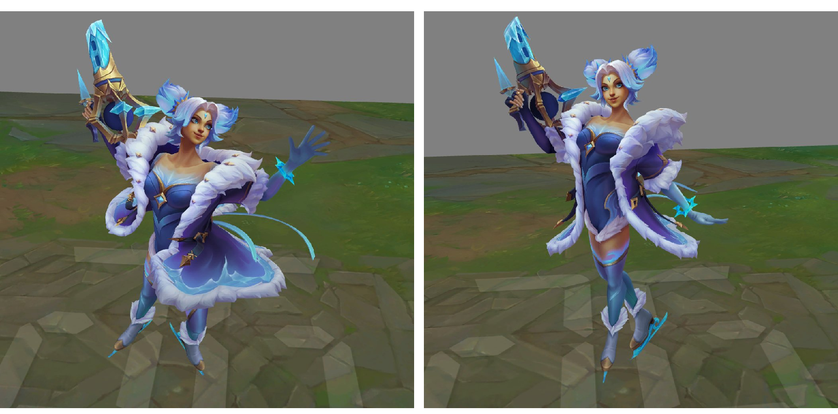 겨울 동화(Winter Wonder) Zeri 인게임 모델링 Winter Wonder Zeri 인게임 모델링