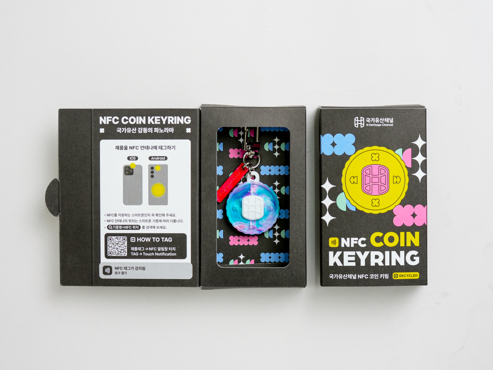 국가유산채널 NFC 코인 키링 : NPS Partners