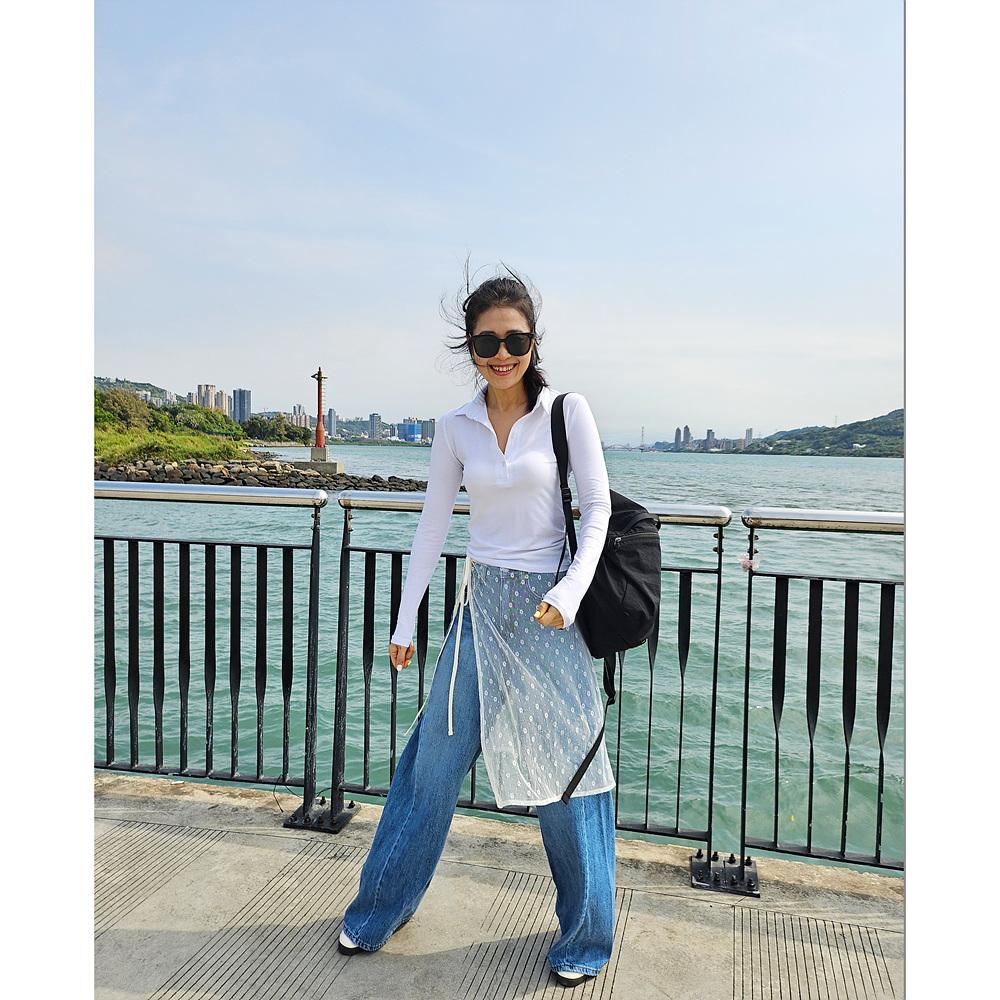 플로 레이스 레이어드 스커트 시스루 레이어드룩 숏 롱 기장선택 가능 랩스커트 휴양지룩 수영복 커버업 상세 이미지 32