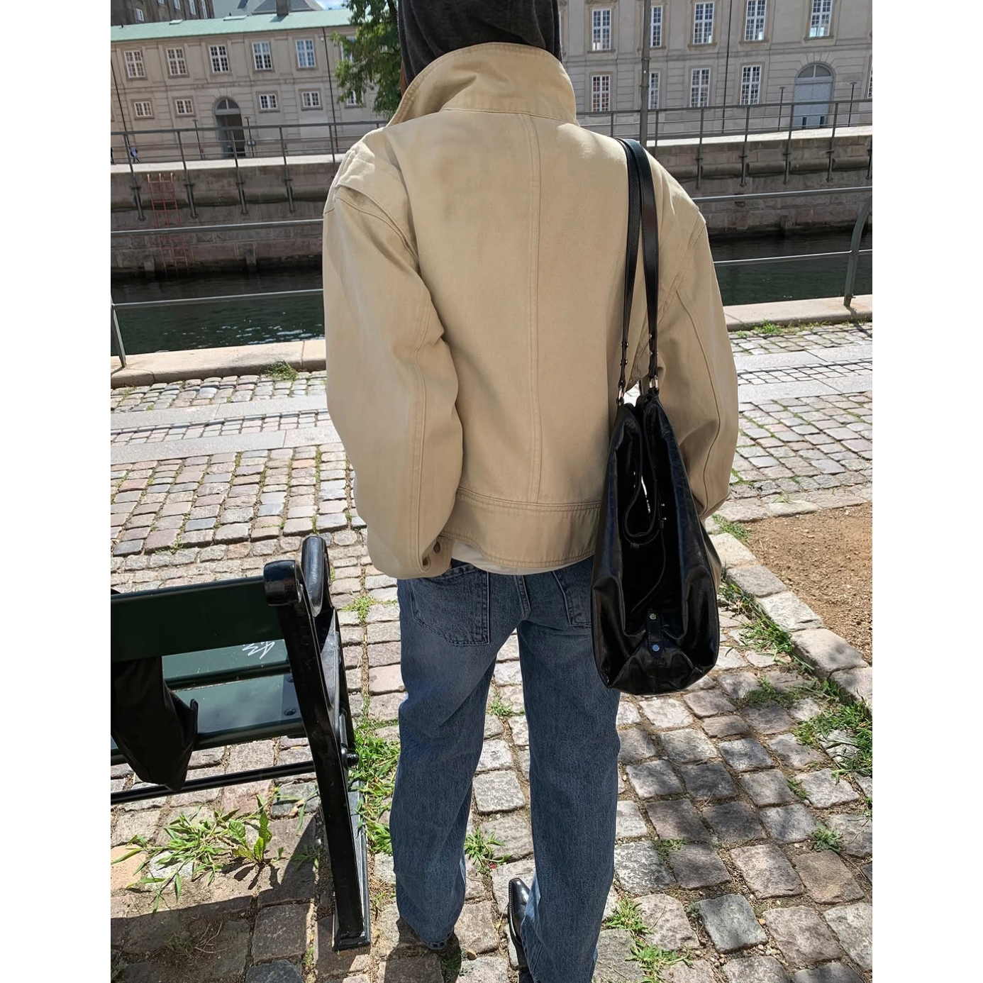 26FW 피그 워싱 하이넥 자켓 점퍼