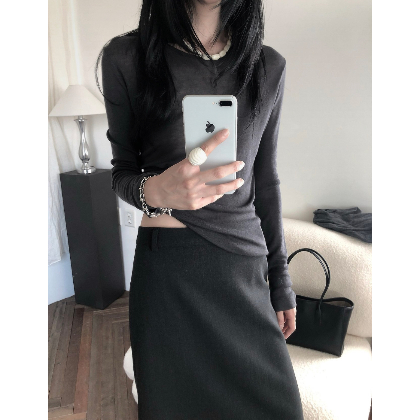 보토 브이넥 슬림 울티