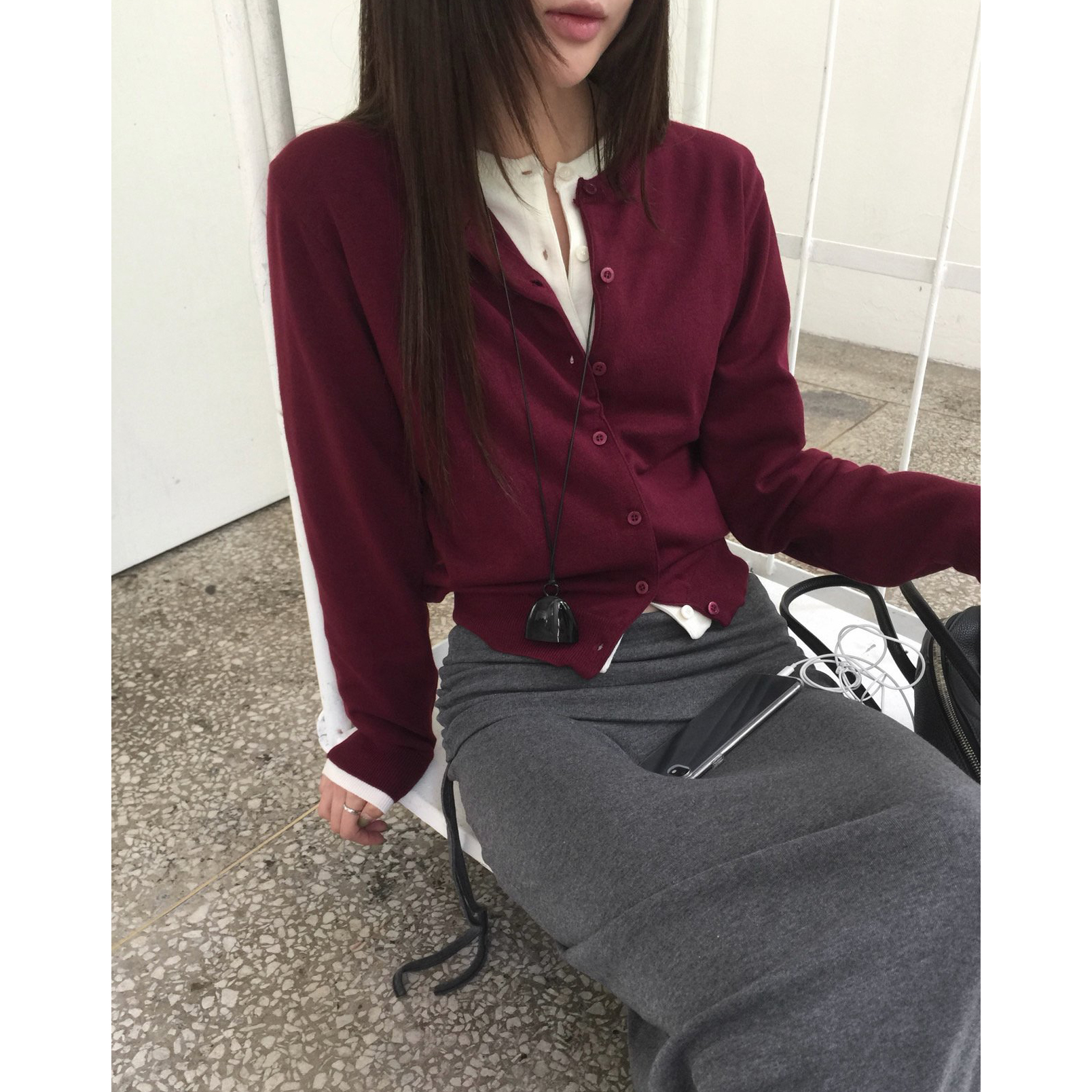 26FW 피브 라운드 가디건