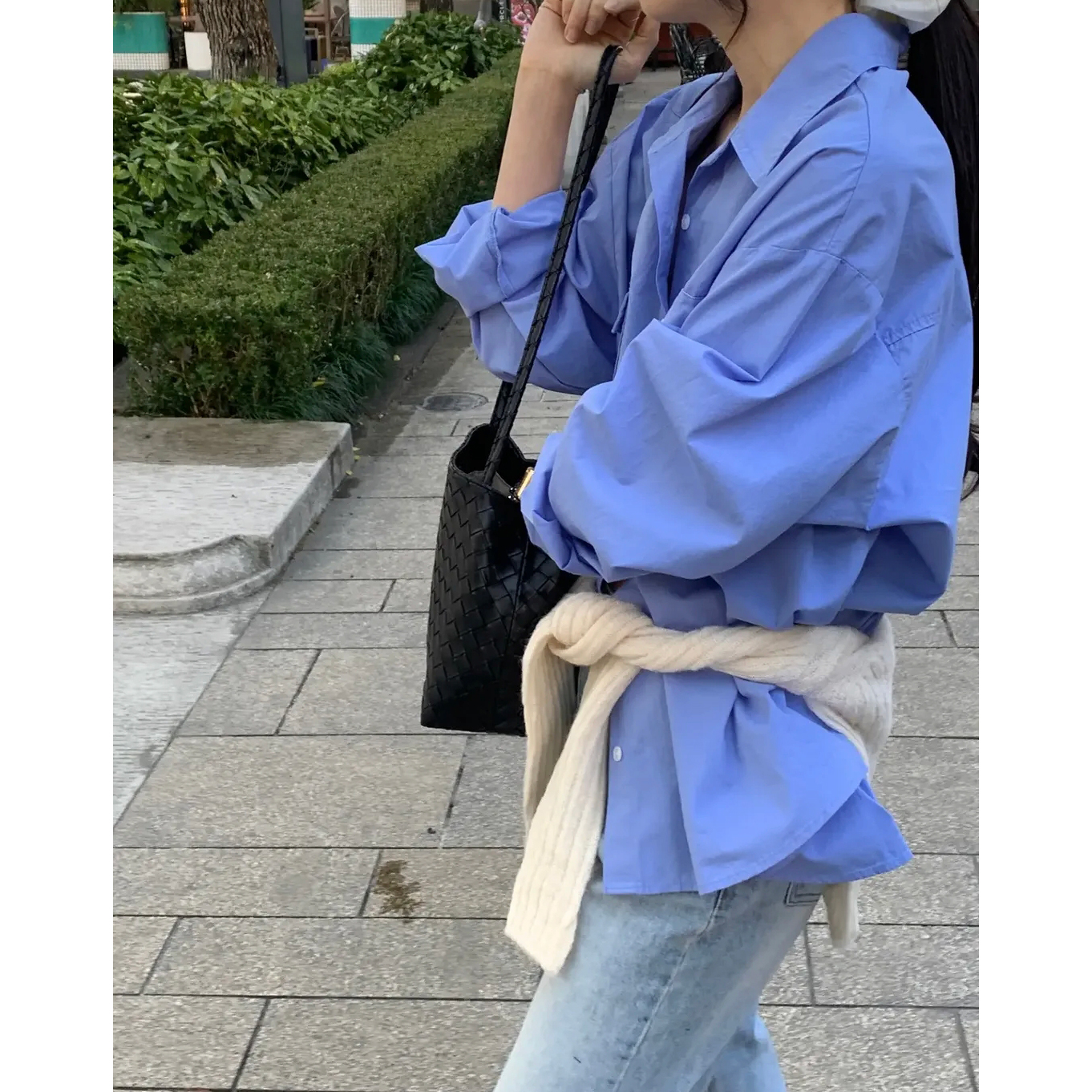 26FW 투 포켓 워싱 셔츠 남방