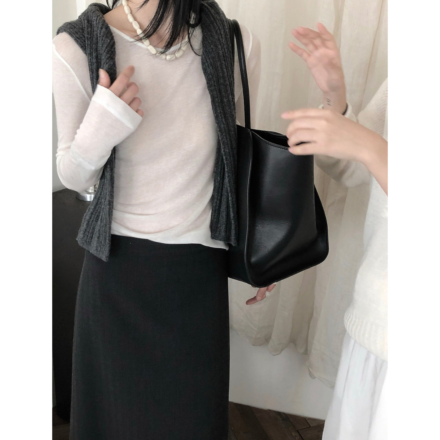 보토 브이넥 슬림 울티