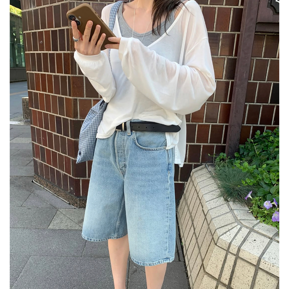 리리 나시 이너탑 레이어드룩 필수템