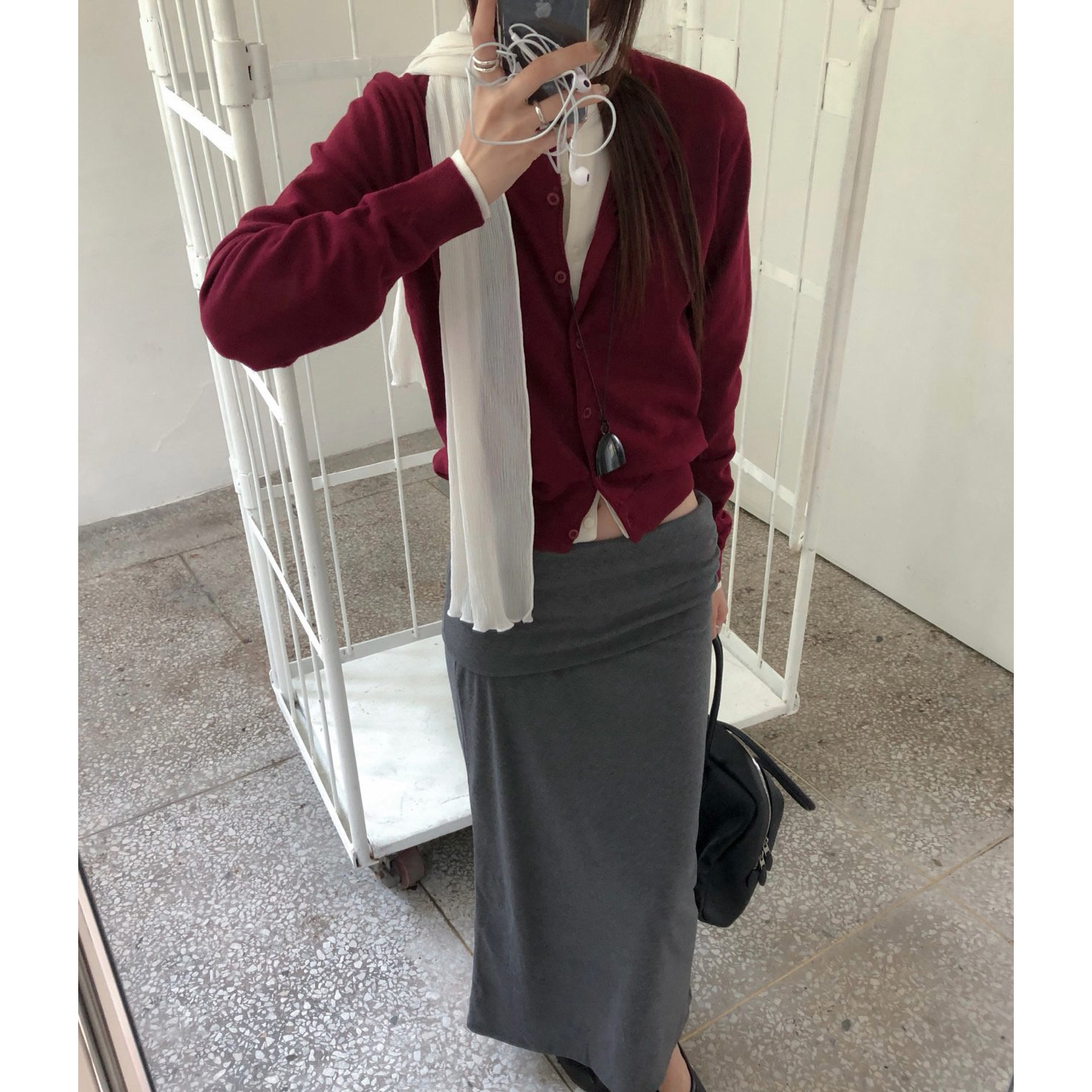 26FW 피브 라운드 가디건