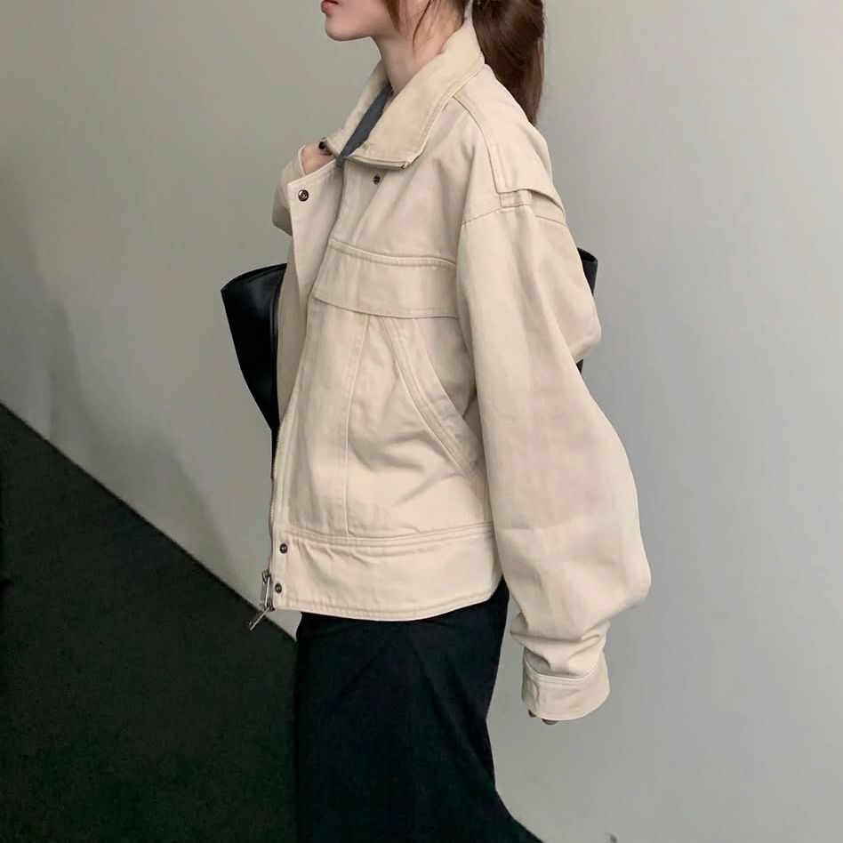 26FW 피그 워싱 하이넥 자켓 점퍼