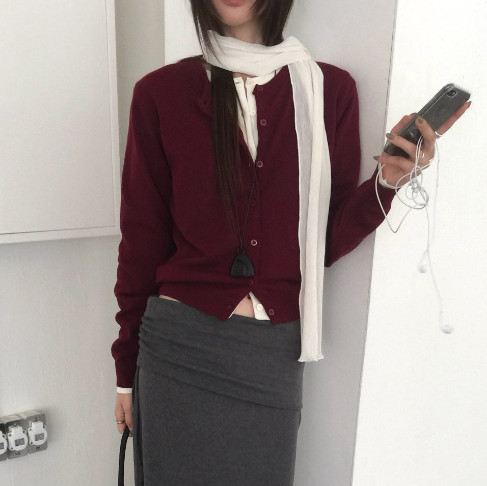 26FW 피브 라운드 가디건