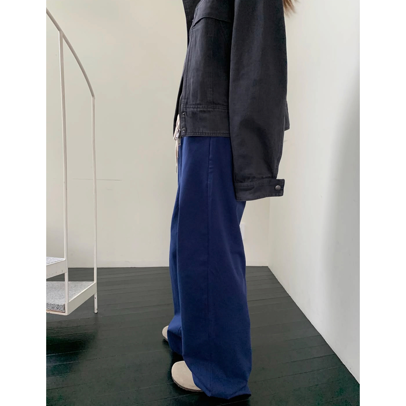 26FW 피그 워싱 하이넥 자켓 점퍼
