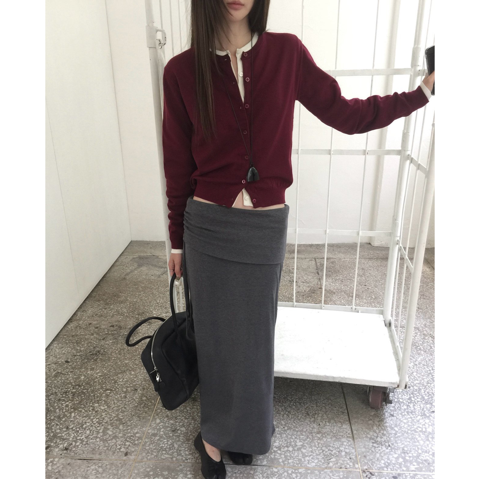 26FW 피브 라운드 가디건