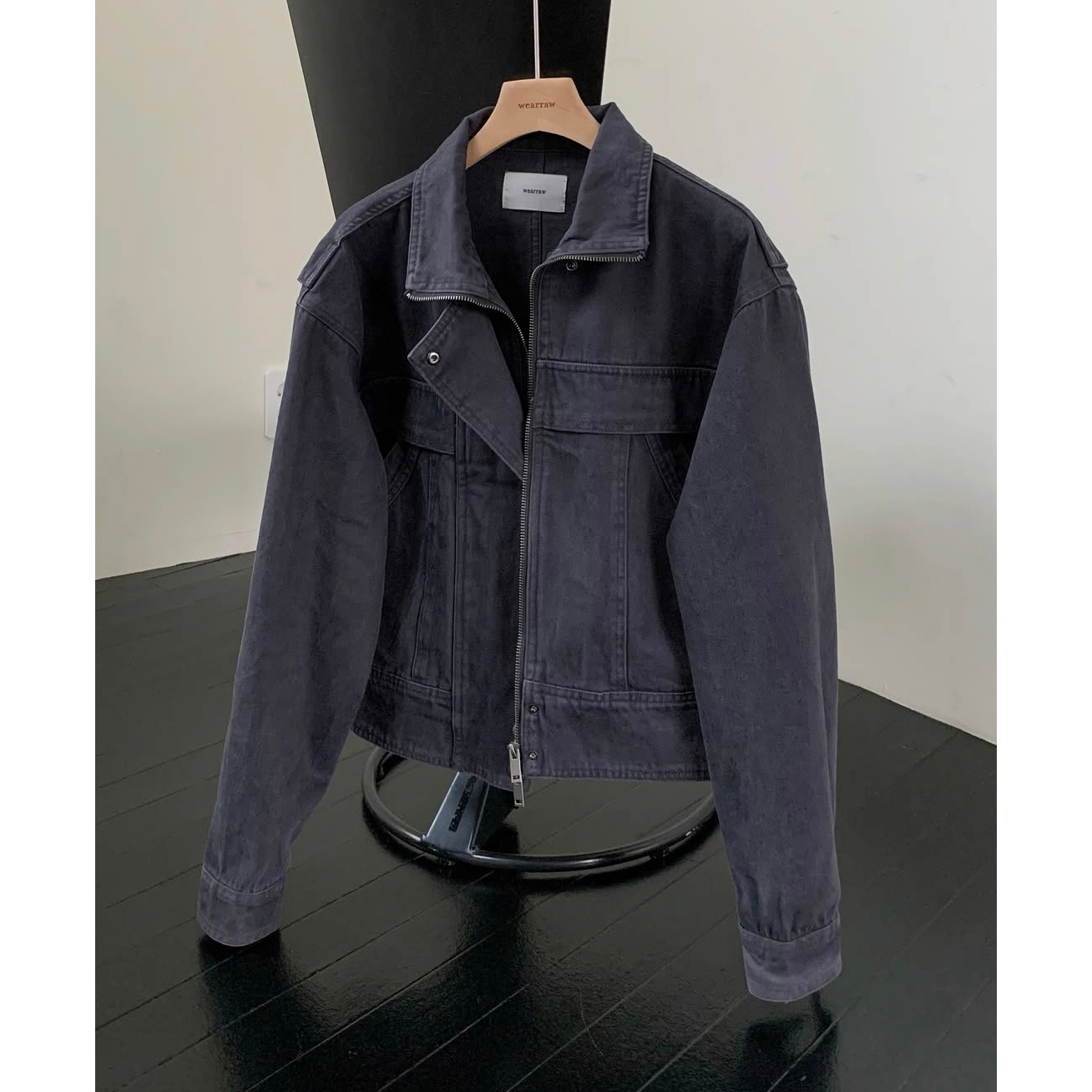 26FW 피그 워싱 하이넥 자켓 점퍼