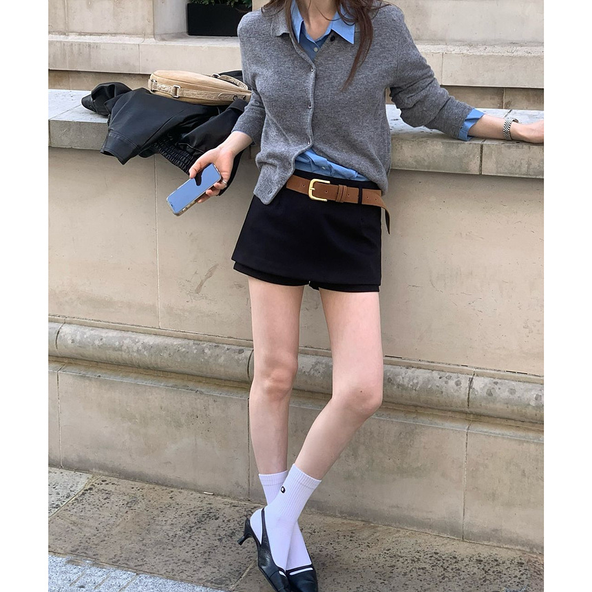 로그 치마 바지 미니 스커트 팬츠 숏반바지 상세 이미지 18
