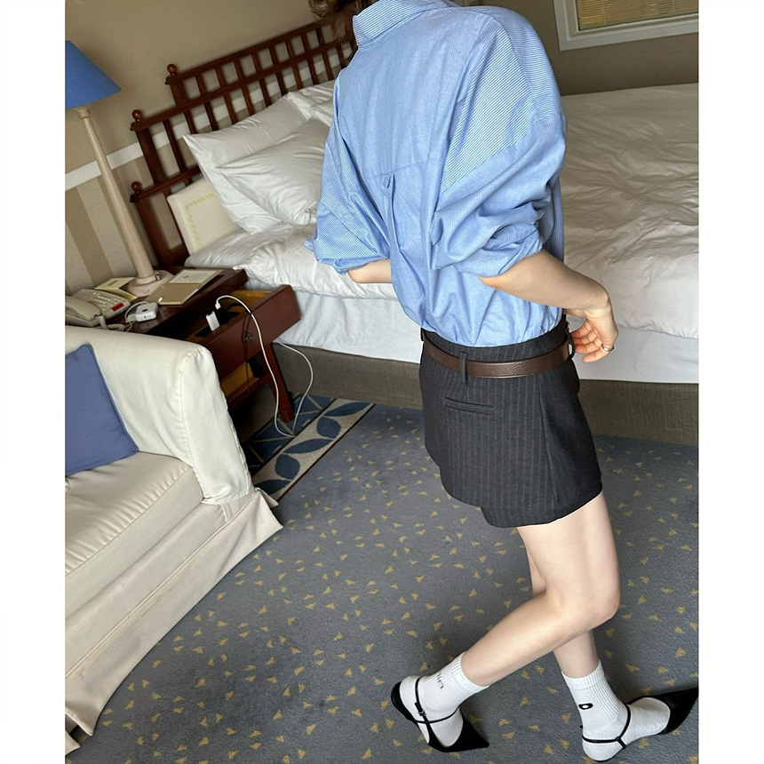 로그 치마 바지 미니 스커트 팬츠 숏반바지 상세 이미지 8