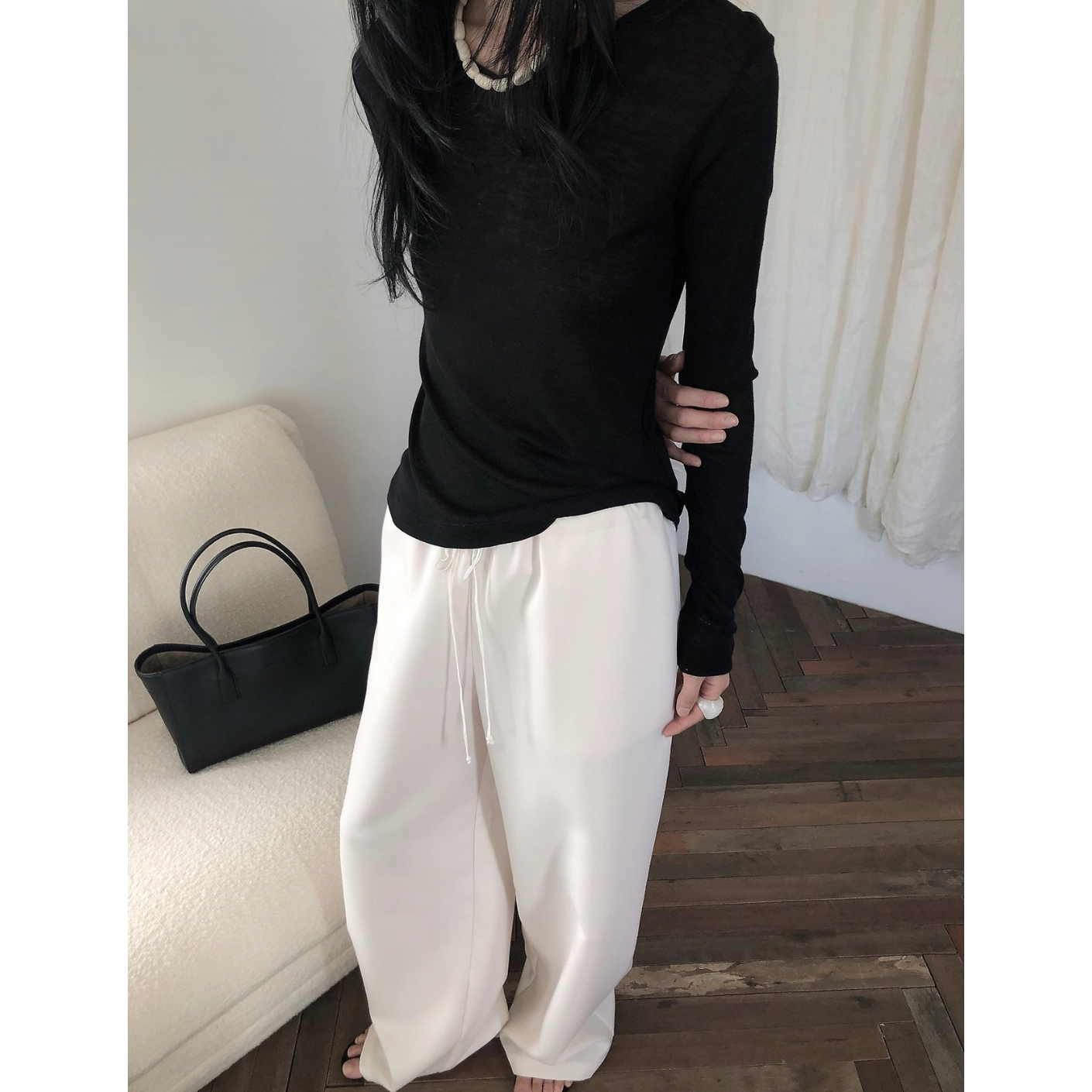 보토 브이넥 슬림 울티
