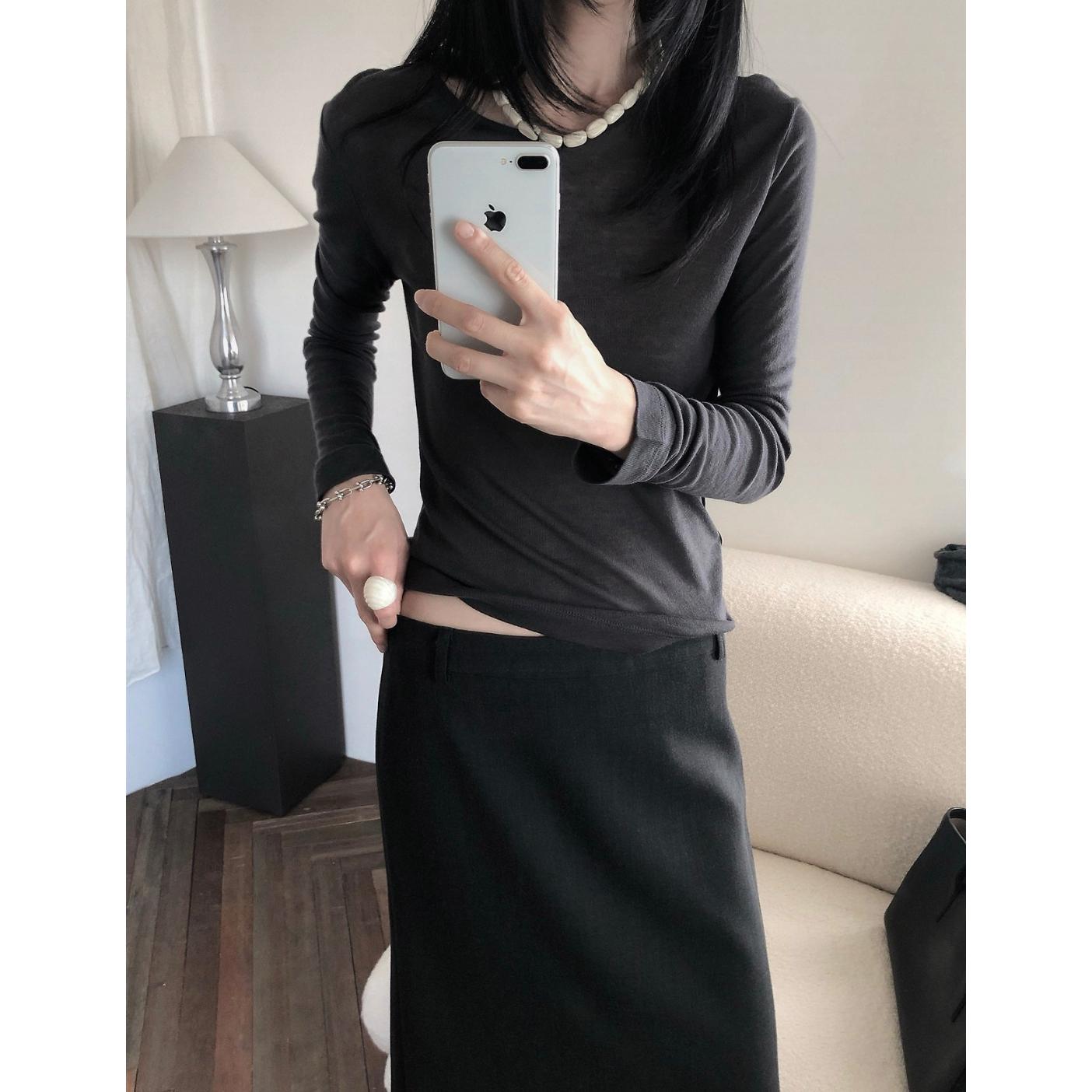 보토 브이넥 슬림 울티