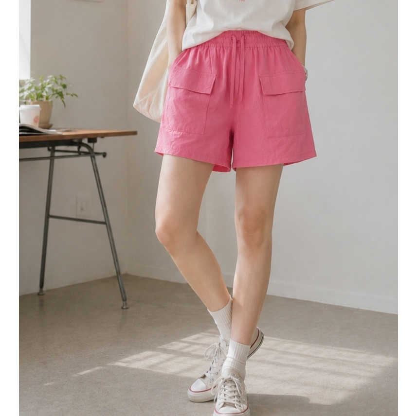 아노락 포켓 나일론 반바지