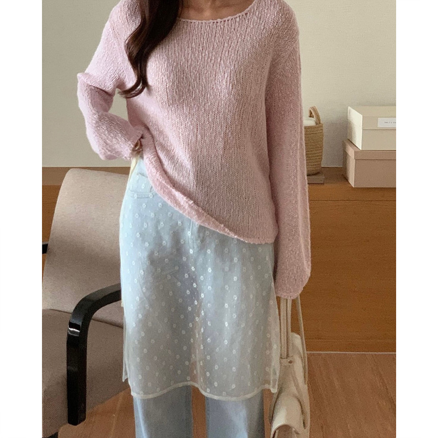 훌라 시스루 레이어드 랩스커트 기장선택 플로 레이스 랩치마 레이어드룩 상세 이미지 17