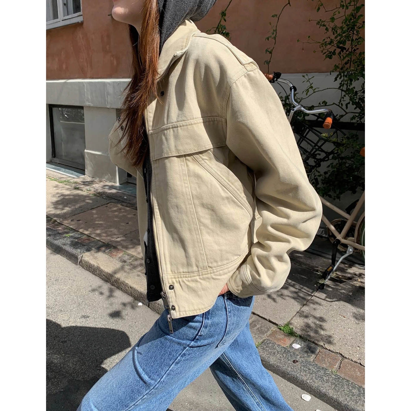 26FW 피그 워싱 하이넥 자켓 점퍼