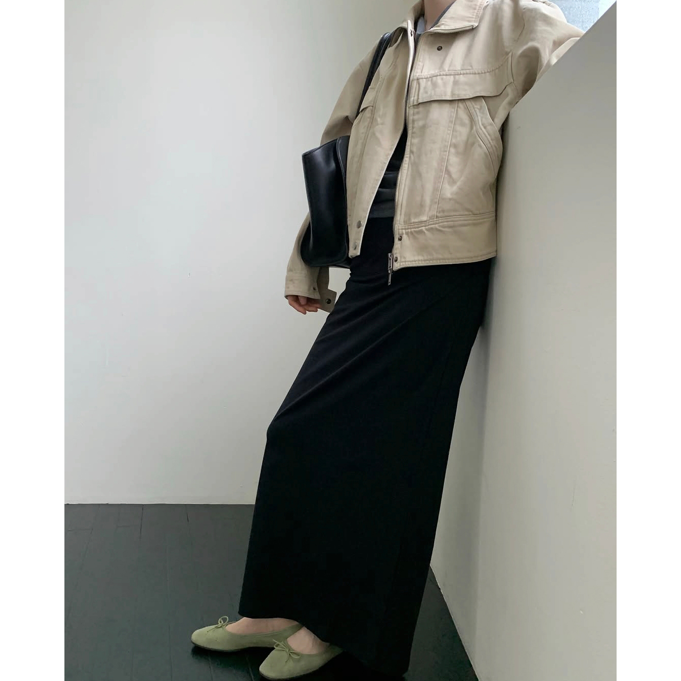 26FW 피그 워싱 하이넥 자켓 점퍼