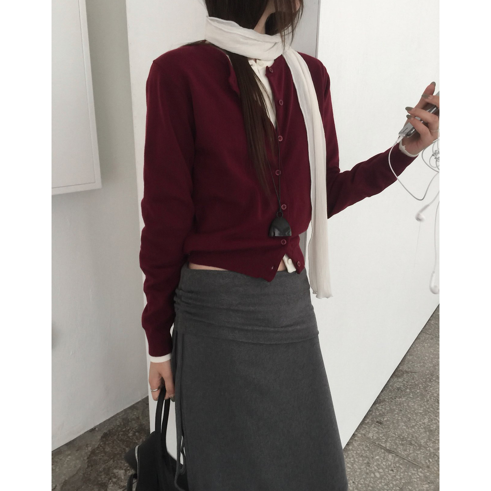26FW 피브 라운드 가디건