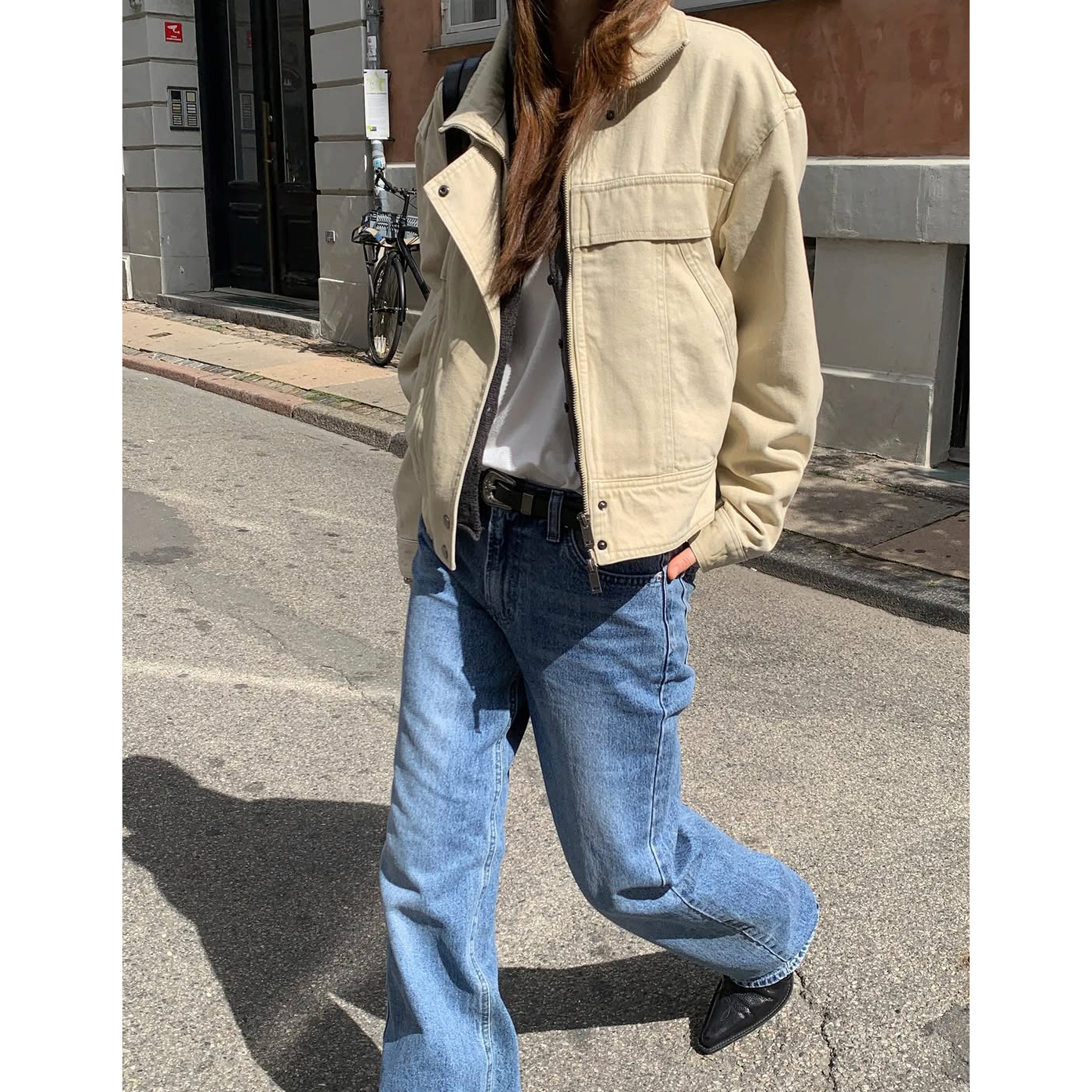 26FW 피그 워싱 하이넥 자켓 점퍼