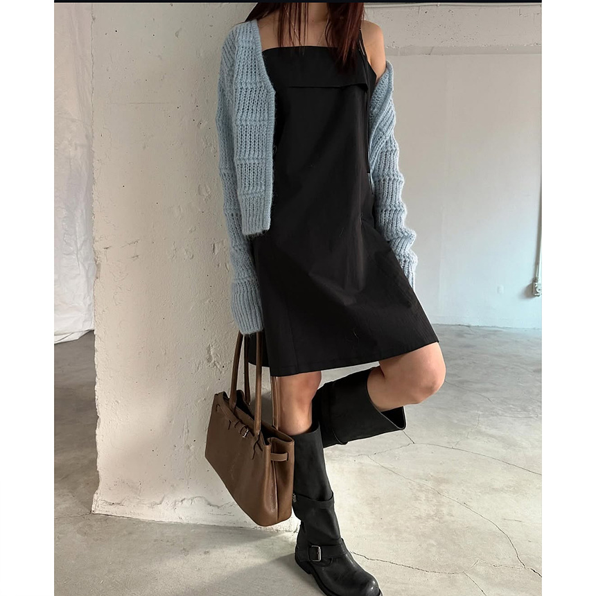 바로발송 25SS 필 크롭 브이 가디건 상세 이미지 19
