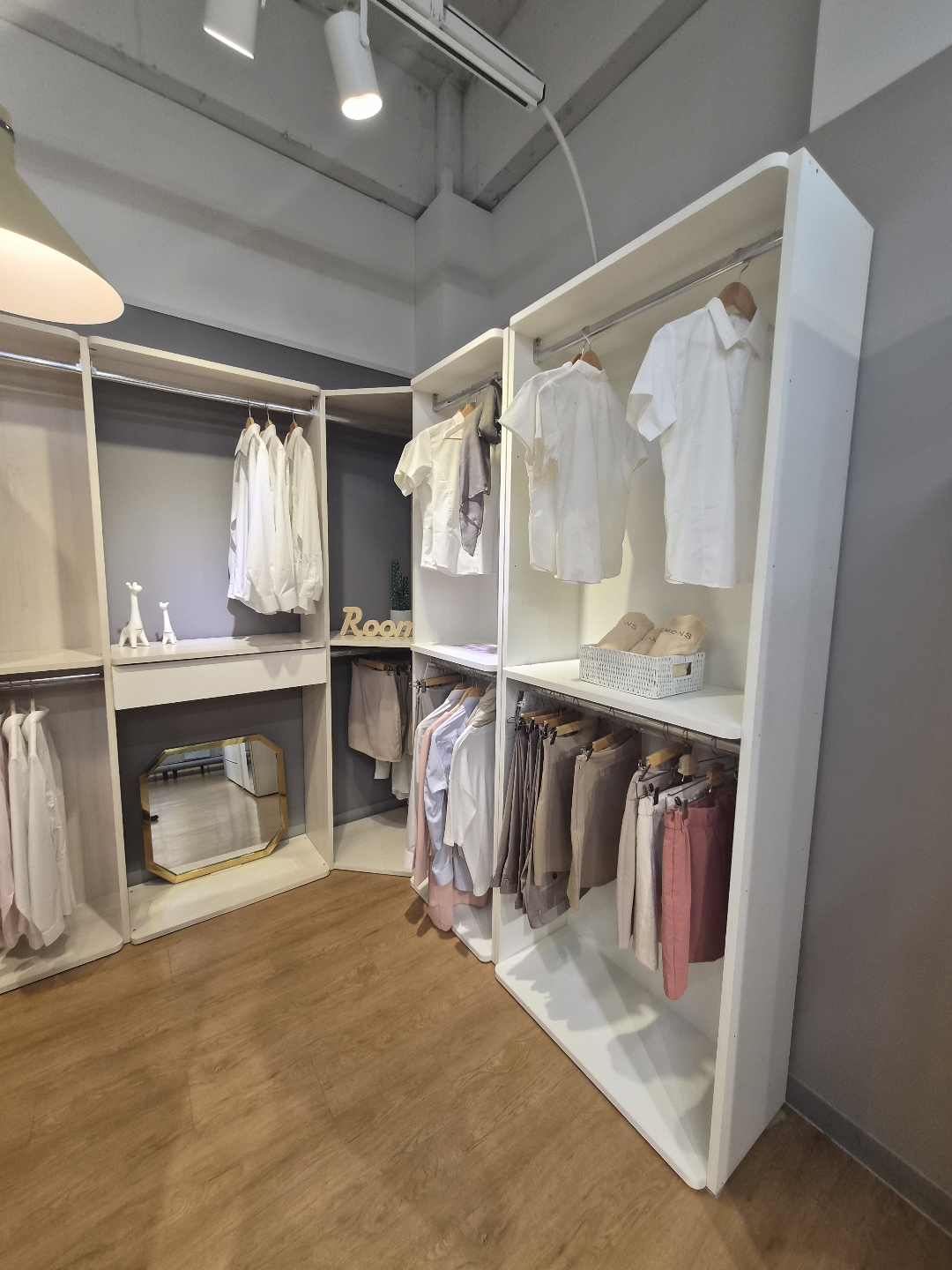 커스텀 드레스룸 코너장 세트