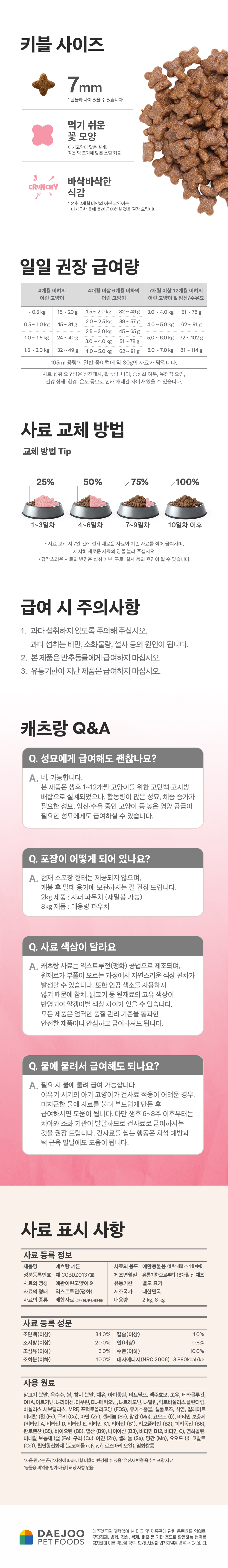 캐츠랑 키튼 2kg/8kg
