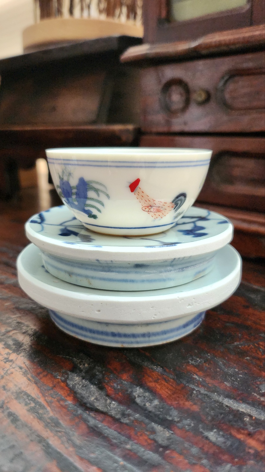 [August Vintage] Blue & White Piece