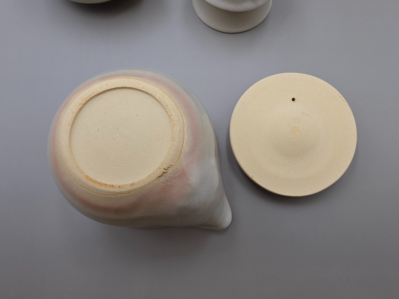 [October Vintage] Vintage Hagi Ware Tea Set — Hagidono Kiln