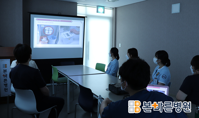 건강검진센터 ㆍ진단검사실 주사침 자상 예방교육 (2023.05.11) : 바른관절! 바른척추! 본바른병원