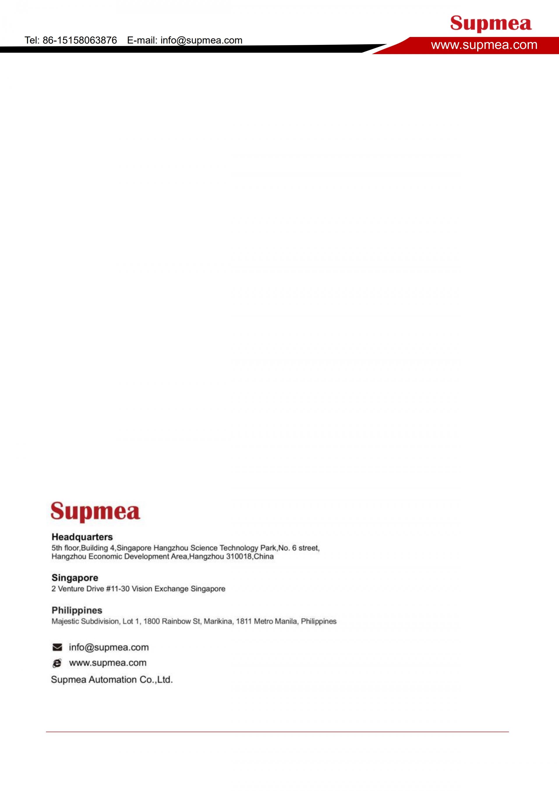 SUPMEA SUP-RD901 부식성 액체용 레이더 레벨 측정기