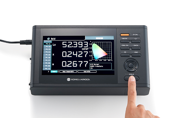 KONICA MINOLTA CA-410 디스플레이 컬러 분석기