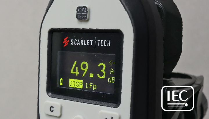 SCARLET TECH ST-21D Class 2 정밀 적산 소음계