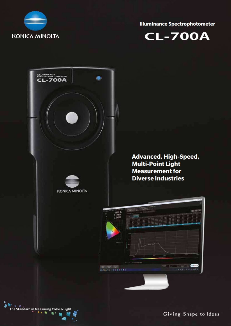 KONICA MINOLTA CL-700A 조도 분광광도계