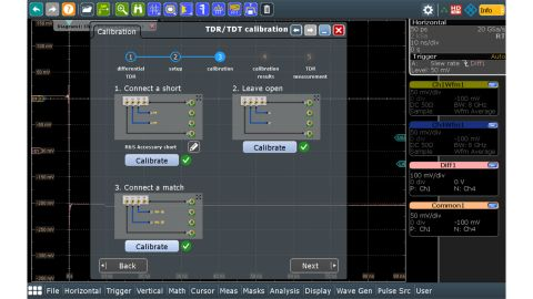 ROHDE & SCHWARZ 로데슈바르츠 TDR/TDT ANALYSIS 오실로스코프 소프트웨어 ☆ 가격문의