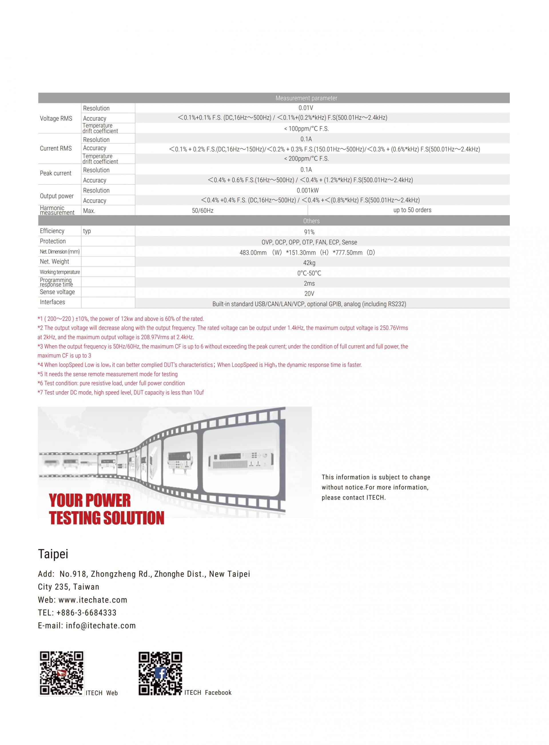 ITECH IT7800E 고전력 프로그래머블 AC파워 (21~126kVA…1MVA+)