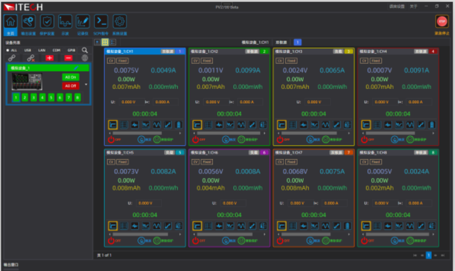 ITECH IT2700 다중채널 모듈형 파워 (1U 8 channels, 200W and 500W)