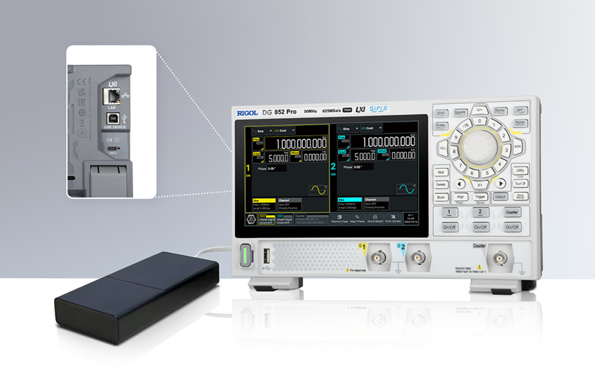 RIGOL DG800 Pro SERIES 임의파형발생기